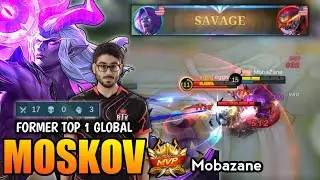 SAVAGE! MOSKOV BEST BUILD 2023 | BUILD TOP 1 GLOBAL MOSKOV GAMEPLAY | MOBILE LEGENDS ✓