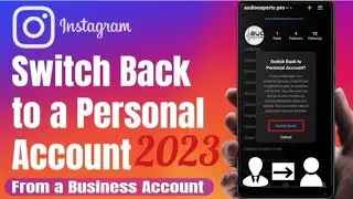 How to change business account to personal account/Instagram me professional account ko change kaise