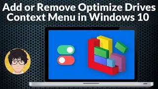 Add the optimize drives  to context menu | optimize drives | context menu