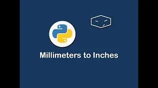 millimeters to inches in python 😀