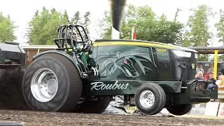 Pro Stock Tractor Pullers at Særslev Traktortræk 2023