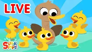 🔴 Super Simple Songs LIVE 🎶 | Kids Songs | Super Simple Songs