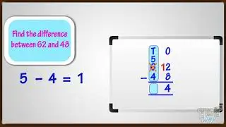 Subtraction With Borrow | Math | grade-2 | TutWay |