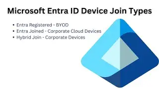 Microsoft Entra ID Device Join Types Entra Registered vs Entra Joined vs Entra Hybrid join