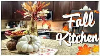 NEW! Fall Kitchen Decorate With Me | New Aldi Fall Decor Finds | Shop With Me #fall2024 #aldifinds