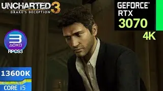 RPCS3 Emulator Uncharted 3 Drake's Deception 4K 60FPS Unlocked | i5 13600K + RTX 3070