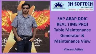 SAP ABAP Table Maintenance Project