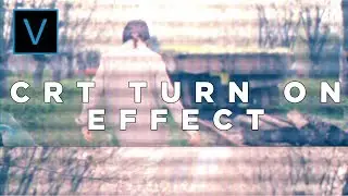 CRT Turn On Effect - Tutorial | Sony Vegas Pro