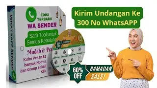 Kirim Undangan ke 300 No WhatssAPP sekali Klik