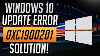 How to Fix Windows Update Error 0xc1900201 In Windows 10 [2024 Tutorial]