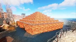 Рейд Огромной Пирамиды с Мвк Лутовой Внутри (Раст Рейд | Rust Raid)