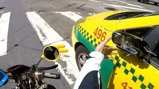 Stupid, Crazy & Angry People Vs Bikers - Bad Drivers Caught On Go Pro [Ep.