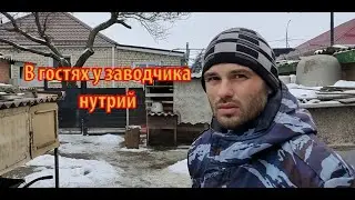 В ГОСТЯХ У НУТРИЕВОДА.  Беседуем и смотрим его нутрий.