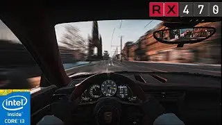 Forza Horizon 4: RX470 + i3 10100f.