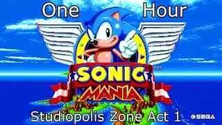 Sonic Mania Soundtrack: Studiopolis Zone Act 1 - 1 Hour Version