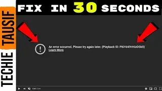 Playback ID Error Fix In 30 Seconds