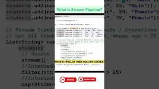 Stream Pipeline  in Java | Stream API | Dilip Singh