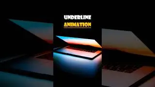 12/50 Tricks: Underline Animation using CSS | HTML CSS JS Tricks #html #css #htmlcssjavascript