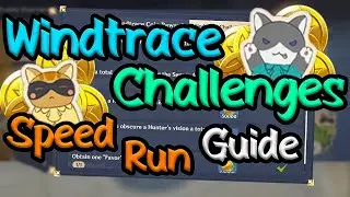 Quick Way To Complete The Windtrace Challenges | SpeedRun | Genshin Impact WindTrace Challenges |