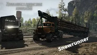 SnowRunner mods 2021 ural next vs kraz 255 ural lost the battle