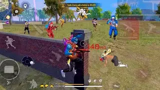 White444 95% Headshot Rate ⚡️Solo Vs Squad Full Gameplay | IPhone 11 📲 Fire Fire 🔥