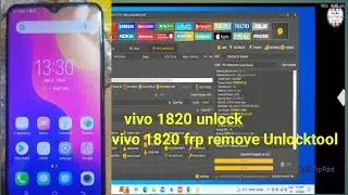 Vivo 1820 unlock and frp remove new security 