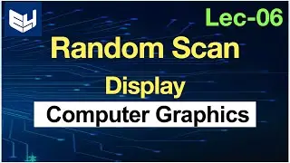 random scan display  | CG | lec-6 | Bhanu Priya