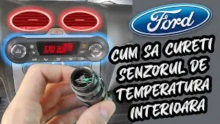 🛠️ Curatare senzor AC temperatura interioara 🚗 (Ford Focus MK2.5)