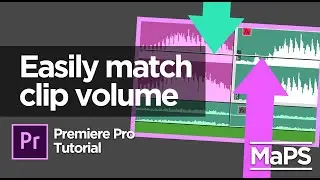 Match audio volume easily - Premiere Pro