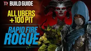 Diablo 4 | Rapid Fire Rogue BUILD GUIDE | DELETE UBER BOSSES!