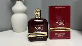 Armani Stronger With You Tobacco #armani#strongerwithyou#tobaccoperfume