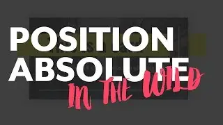 Using CSS Position Absolute: some practical examples