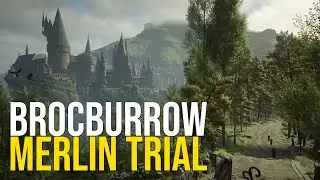 How to solve the Brocburrow Merlin Trial in Hogwarts Legacy