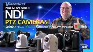 PTZ Cameras & NDI​: The Perfect Technology Pair​