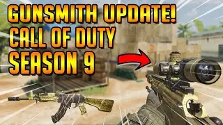 "NEW" SEASON 9 GUNSMITH CALL OF DUTY MOBILE! FREE SKINS