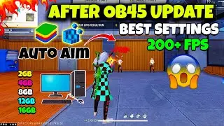 Free Fire OB45 Update Best FPS+HEADSHOT Settings | Get MORE Headshots with these settings 🔥