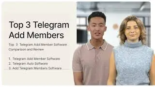 Add Unlimited Telegram  Members - Top Telegram Add Member Softwares