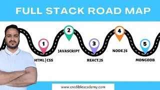 road map to learn full stack web development