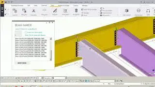 Tekla Open API: Tekla Application to create a Frame in Tekla Structures Model with just 3 clicks.