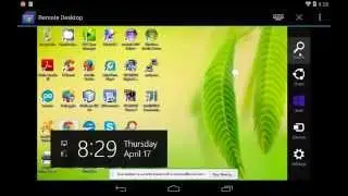 Access shared computer using Chrome Remote Desktop app on Android