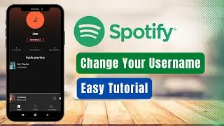 How to Change Spotify Username !