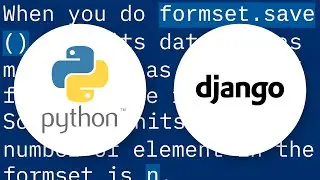 Save a list of objects in django