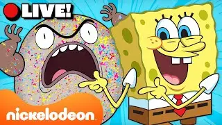 🔴 LIVE: APRIL FOOLS' DAY MARATHON w/ SpongeBob & Rock Paper Scissors! 😆 24/7 Livestream | Nicktoons