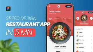 Speed Design: Figma Tutorial for Restaurant App