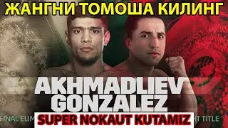 JONLI EFIR | MURODJON AHMADALIYEV vs Kevin Gonsales SUPER NOKAUT KUTAMIZ. TAROZI VA FIKRI