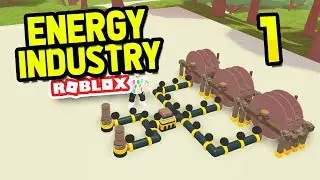 BUILDING MY OWN POWER COMPANY - Roblox Energy Industry #1