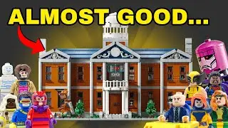 The LEGO X-Men X-Mansion is FAR from perfect...