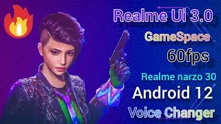 [60 fps] Realme Ui 3.0 GameSpace Voice Changer | Realme Ui 3.0 GameSpace full review 🔥