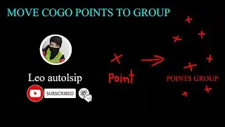 Autolisp for Autocad civil 3d - move points to points group