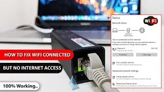 How to Fix Wi-Fi Connected in Windows But Ethernet Connection Not Working Issue |Fix LAN Not working